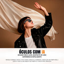 Óculos Inteligênte Virtuafx M1 Dual Mic - Câmera Tradução Ai