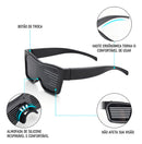 Óculos Led Bluetooth Festa Rave Balada Dj - Virtua Fx Party