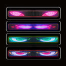 Tela de LED Flexível OLED 150x17cm Virtua FX com Controle Remoto - 12V/24V, Alta Visibilidade para Caminhões e Veículos