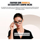 Óculos Inteligênte Virtuafx M1 Dual Mic - Câmera Tradução Ai