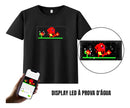 Camiseta Led Para Imagens, Textos E Animações - Virtua Fx