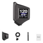 Computador de Bordo Dorn OBD2 Universal - HUD 2 em 1, Leitura de RPM, Temperatura, GPS e Alertas