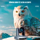 Kit 3 Câmeras PTZ Dorn 4K 20X NDI HX2 + Controladora 4D - HDMI, SDI, PoE e Monitor 5