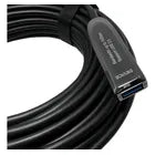 Cabo Extensor USB 3.0 Ativo Dorn - Fibra Óptica 10 Gbps, Sem Perda de Sinal para Webcam 4K/Streaming