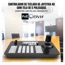 Kit Câmera PTZ Dorn 4K 20X NDI HX2 + Controladora 4D - HDMI, SDI, PoE e Monitor 5