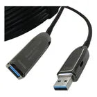 Cabo Extensor USB 3.0 Ativo Dorn - Fibra Óptica 10 Gbps, Sem Perda de Sinal para Webcam 4K/Streaming