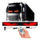 Tela de LED Flexível OLED Virtua FX com Controle Remoto - 12V/24V para Caminhões e Ônibus