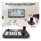 Kit 2 Câmeras PTZ Dorn 4K 20X NDI HX2 + Controladora 4D - HDMI, SDI, PoE e Monitor 5