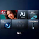 Sistema de Câmera Dorn Meet Bar 4K - Videoconferência, IA Rastreamento, Microfones 6m e USB Plug & Play