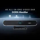 Sistema de Câmera Dorn Meet Bar 4K - Videoconferência, IA Rastreamento, Microfones 6m e USB Plug & Play