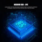 Computador de Bordo Dorn OBD2 Universal - HUD 2 em 1, Leitura de RPM, Temperatura, GPS e Alertas