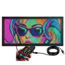 Camiseta Led 33x14cm Para Imagens, Textos E Animações - Virtua Fx